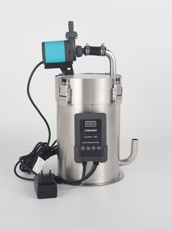 5L capacity canister 10W energy saving pump, variable speed flow controller